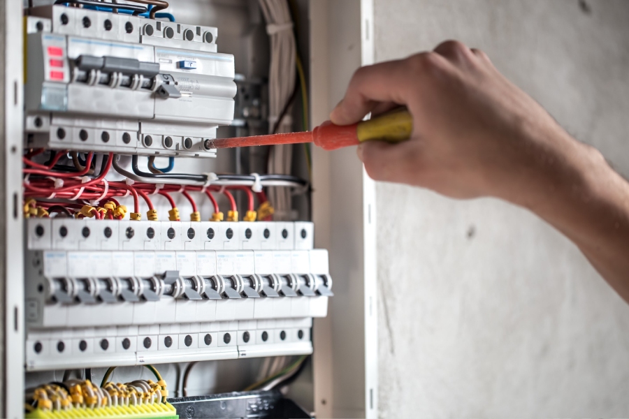 Rénovation électrique à Évellys